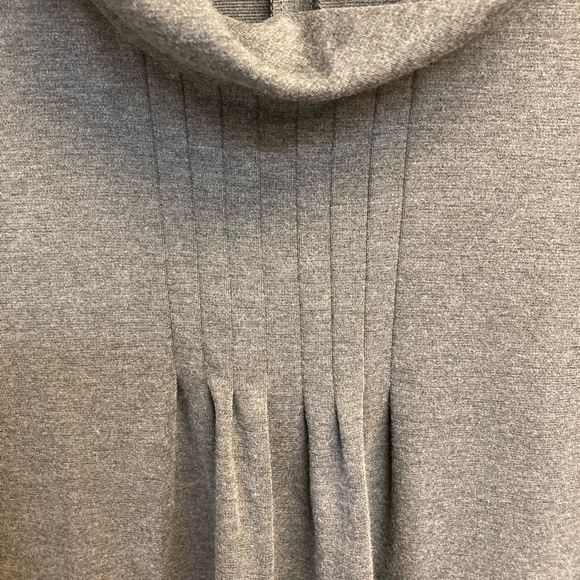 Calvin Klein Charcoal Scoop Neck Dress - Picture 3 of 11